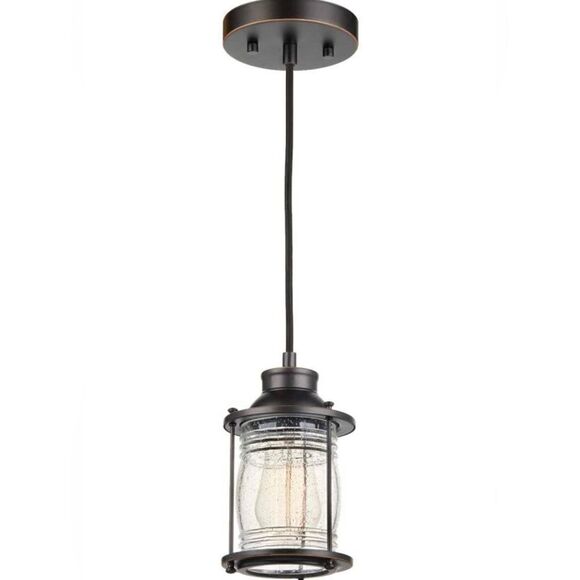 Globe Electric 60882 Bayfield Plug-in or Hardwire Pendant - Picture 1 of 10